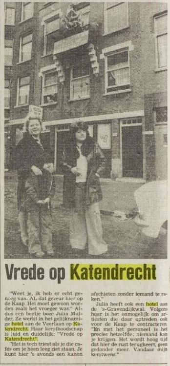 Katendrecht in de krant