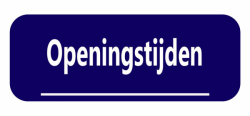 Update openingstijden 