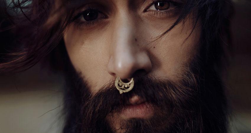 Neuspiercing man septum